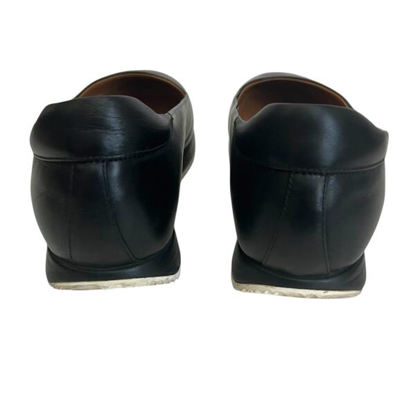 Aquatalia Helaina Black Leather Slip On Shoes Size 9 - Picture 7 of 16